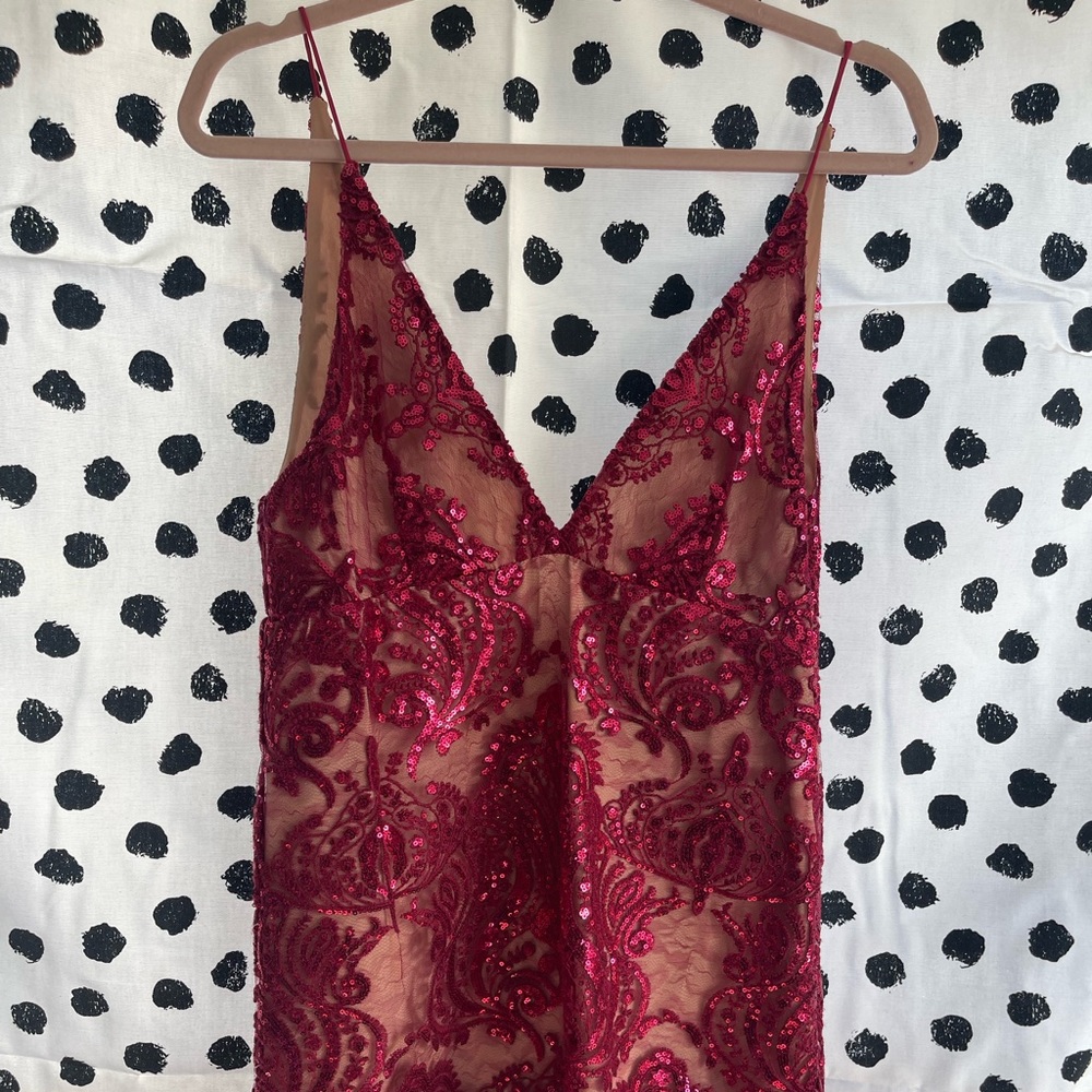 Free People Women's Night Shimmer Mini Dress